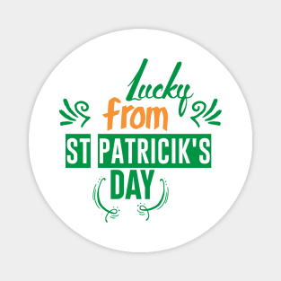 Lucky from ST Patrick's Day Magnet